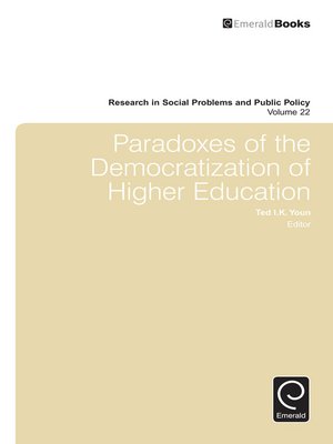 cover image of Research in Social Problems and Public Policy, Volume 22, Issue 240